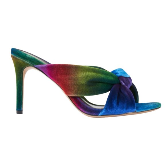 Alexandre Birman Kacey Velvet Sandal 85 – Size IT 39.5 - Picture 10 of 10